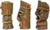 Pen-Plax RRT1A 1 Piece Aquarium Decorative Tiki's Assorted Resin Ornament, Small/4"...