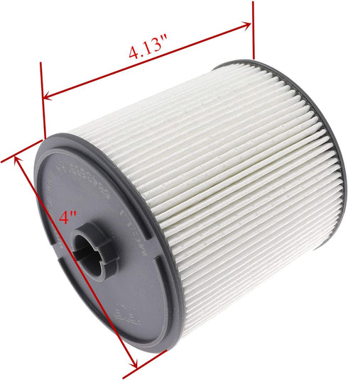 iFJF 68436631AA Fuel Filter Replacement for Ram 2500 3500 4500 5500 6.7L 2019-2024 Diesel Engine Ram 1500 2020 3.0L V6 EcoDiesel Frame Chassis Mou...
