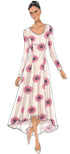 Vogue Patterns Misses' Knit Fit and Flare Dresses Sewing Pattern, 14-16-18-20-22, Red...