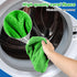 Baderke 4 Pcs Mop Pads Refills Compatible with Swiffer Sweeper (Mop is Not Included) Reusable Mop Pads Washable Wet and Dry Flat Mop Cover (Green,...
