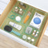7 PCS Clear Plastic Drawer Organizers Set, 4 Size Desk Drawer Organizer Trays for Makeup, Jewelry, Kitchen Utensils, Gadgets and Office Accessorie...
