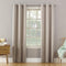 Sun Zero Becca Energy Efficient Grommet Curtain Panel, 40" x 63", Stone...