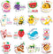 16 Pcs Cute Fridge Magnets Fun Puns Magnetic Stickers Decorative Refrigerator Decal Funny Magnets for Locker Fridge Stickers for Whiteboard Laptop...