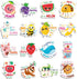 16 Pcs Cute Fridge Magnets Fun Puns Magnetic Stickers Decorative Refrigerator Decal Funny Magnets for Locker Fridge Stickers for Whiteboard Laptop...