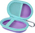 co2CREA Hard Case Replacement for Logitech POP Wireless Mouse, Purple Case + Daydream Mint Zipper...
