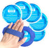 samply Small Gel Ice Packs for Boo Boos, Cold Packs for Injuries Reusable Pain Relief, Headaches and Toothaches,Eyes, Face, 5 Pack Mini Round Ice ...