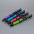 Pentel Quick Click Pop Mechanical Pencil, (0.7mm) Medium 2B Lead, Black Barrel W/Pink Trim Box of 12 (PD217AP)...