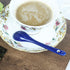 4.8” Ceramic Spoon Small Coffee Spoon Stir-stirring Spoon Asian Ceramic Spoons for Coffee Tea Yogurt Sauce Sugar Salt and Desserts Demitasse Espre...