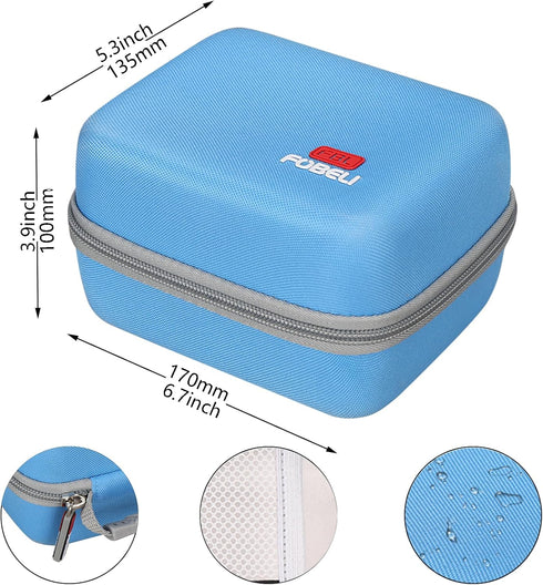 Carrying Case Compatible with Femometer/Invaxe/Alcedo/ALPHAGOMED Automatic Blood Pressure Monitor for Upper arm Adjustable BP Cuff, Hard Protectiv...