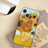 Compatible with iphone 13 Mini Phone Case 5.4 Inch,Yellow Sunflower by Van Gogh Art Aesthetic Phone Case, Slim Shockproof Protctive Antishock Cove...
