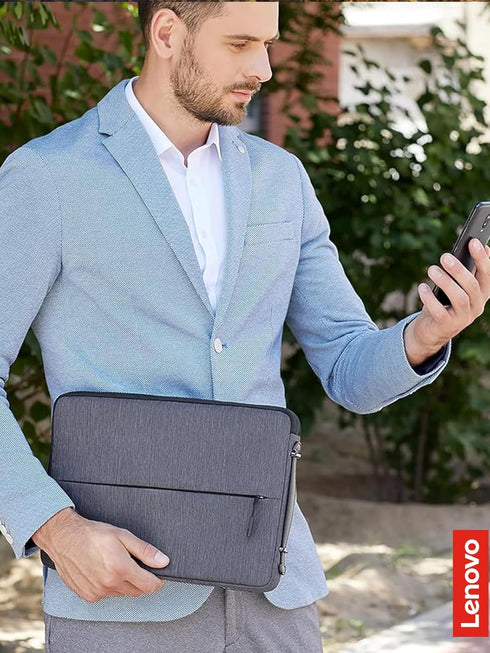 Lenovo Urban Laptop Sleeve 13 Inch for Laptop/ Notebook/Tablet Compatible with MacBook Air/Pro Water Resistant - Charcoal Grey...