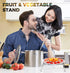 Konrisa Stainless Steel Steam Rack for Instant Pot Cooking Trivet Rack Holder Egg Steamer Basket Trivet Food Stand Air Fryer Rack for Pressure Coo...