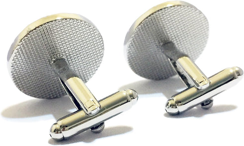 Silver Soccer Ball Association Football Cufflinks...