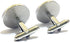 Silver Soccer Ball Association Football Cufflinks...
