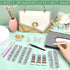 16500 Pcs Clear Rhinestones with B7000 Glue for Crafting, AB Crystal Rhinestones Bulk Swarovski Gems with Glue Kit for Fabric Cloths Tumbler Cups ...