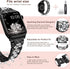 LELONG Compatible with Apple Watch Band 38mm 40mm 41mm Series 9 Series 8 7 6 5 4 3 2 1 SE Ultra, Bling Replacement Bracelet iWatch Band, Diamond R...