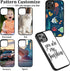 Flutesan 4 Pcs Sublimation Blanks Phone Case Covers Compatible with iPhone 12 13 14 Pro Max, 6.7 Inch Blank Printable Rubber Phone Case for Heat P...