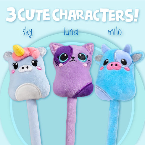 BUNMO Cute Pens | Refills Included | Cute Pens with Soft Grip | Fun Pens for Kids Drawing & Writing | Gift for Teen Girls | Tween Girls Gifts | Ki...