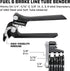 Powerbuilt Fuel and Brake Line Tubing Bender, Multi-Size Pipes Copper Aluminum Steel Brass, Bend up to 180 Degrees, Lightweight - 647762...