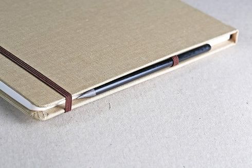 Clairefontaine - Ref 96101C - Goldline Landscape Travel Album (Pack of 32 Pages) - A6 (105 x 148mm) in Size, 180gsm Paper, Elastic Strap Closure -...