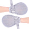 Restraint Gloves - 2Pcs, Hand Protective Gloves for Dementia Child,Control Mitts Safety Hand Glove, Restraint Mitts(Small)...