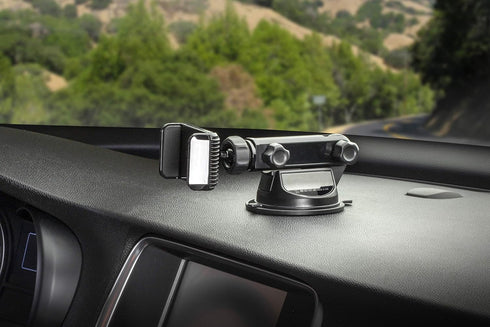 Scosche UH4WDEX2-SP Extendo Mount Car Phone Holder Windshield / Dashboard | StickGrip Base | Telescoping Adjustable Arm | Black...