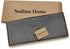 Solino Home Linen Table Runner 120 Inches Long - Athena, 100% Pure Linen Charcoal Grey 14 x 120 Inch Table Runner for Dining, Halloween...