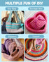 T-Shirt Yarn for Croheting Knitting - 1 PC Chunky Thick Yarn for Bags Blanket Cushions Slippers Storage Baskets Projects, Fabric Yarn 100g (3.5oz)...