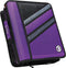 Case-it Z-Binder Two-in-One 1.5-Inch D-Ring Zipper Binders, Purple (Z-176-PUR)...
