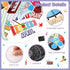 84 Pieces Happy Birthday Classroom Bulletin Board Set Music Birthday Cutouts Bulletin Board Musical Note Staff Birthday Cutouts for Music Birthday...