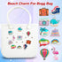 Charms for Bogg Bags, Accessories for Women's Simply Southern Beach Totes Decoration,Insert Accessory for Rubber Beach Bag...