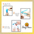 BodyMoves Finger Splints plus sleeve for trigger mallet broken finger post surgery rehabilitation...