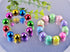 Rhinestone Beads for Pens Making,100pcs 12mm Bulk Beadable Spacer Beads for Pens,Fancy Glitter Wave Diamond Crystal Beads for Bracelet Jewelry Mak...