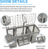 Universal Dishwasher Cutlery Basket, Dishwasher Utensil Basket for utensils Compatible with most brands- Bosch, Siemens...