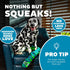 Outward Hound Durablez Tough Plush Squeaky Dog Toy, Snake, Blue, XL...