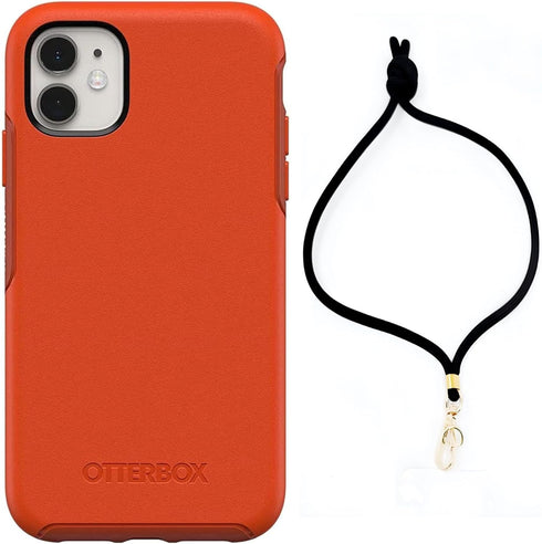 OtterBox Symmetry Series Case for iPhone 11 with Wrist Lanyard - Non-Retail Packaging - Risk Tiger...