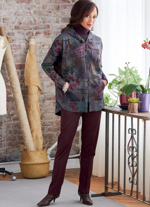Butterick Misses' Jacket Sewing Pattern Kit, Code B6863, Sizes XS-S-M-L-XL-XXL, Multicolor...
