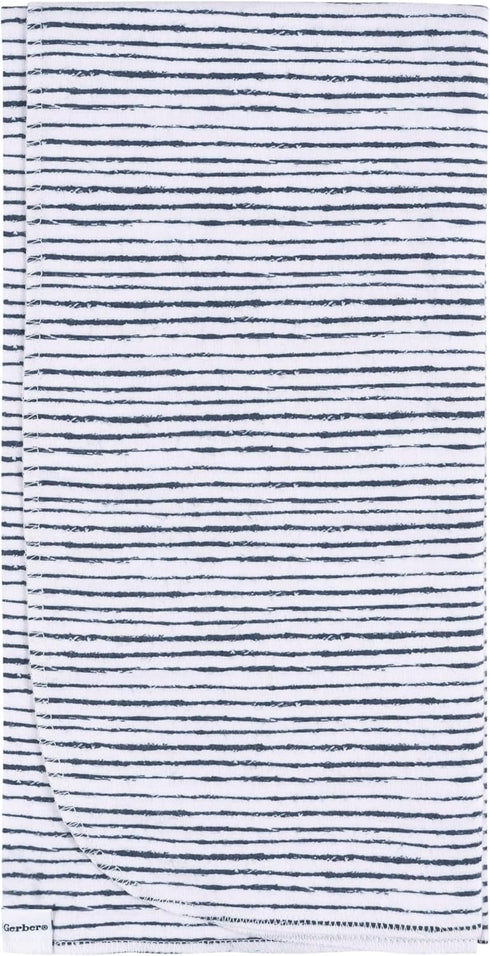 Gerber Unisex Baby 100% Cotton Flannel Receiving Blankets 30x30 Inches (Pack of 4), Dino Time, One Size...