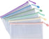 Tamaki 6 Pack Mesh Pencil Pouch Waterproof Bags Plastic Zipper Pouch A6 Size for Classroom Organization School Office Supplies (Macaroon, A6)...