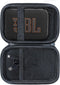 Case for JBL GO 4 GO 3 Portable Bluetooth Speaker, Eco Cover for JBL GO 4 Speaker with Adapter Slots, Waterproof and Dustproof Feature, Black - Ca...