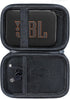 Case for JBL GO 4 GO 3 Portable Bluetooth Speaker, Eco Cover for JBL GO 4 Speaker with Adapter Slots, Waterproof and Dustproof Feature, Black - Ca...