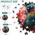 Wooden Puzzles for Adults,Bird Wooden jigsaw puzzles 200pcs,10.9x11.2in,Medium,Unique Shape Animal adult Puzzles,Irregular Wood Puzzles Creative G...