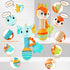 Baby Rattles 0-6 Months?Baby Soft Rattles Shaker?Hand Grab Sensory Shaker,Teething Toys for Babies 6-12 months?Sensory Plush Animal Toys for 0 3 6...