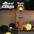 Solar Owl Wind Chimes Garden Decor – Metal Memorial Wind-Chime with 5 Tuned Tubes,Garden Otudoor Patio Balcony Tree Ornaments,Birthday Gifts for M...