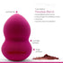 Makeup Sponge Set of 3 – Pro beauty blender sponge for Foundation, Concealer & Contour – Latex-Free sponges for Liquid Blush Foundation, Powder & ...