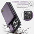 for iPhone 15 Pro Max Wallet Case with Card Holder, Case for iPhone 15 Pro Max with RFID Blocking for Women Men, Durable Kickstand Shockproof Phon...
