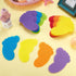 Outus 48 Pieces Feet Carpet Markers Foot Shaped Carpet Kids Spots for Classroom Carpet Markers Teacher Supplies for Classroom Rug Student (Classic...