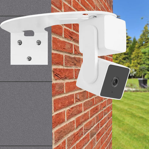2Pack Outside Corner Wall Mount Bracket for Wyze Cam Pan V3,Wyze Cam V4,Maximum Coverage of 270° on Both Sides of The House,Reducing Blind Spots,E...