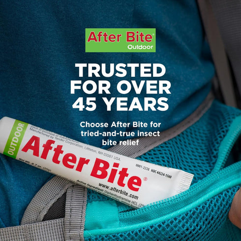 After Bite Outdoor Formula - Itch Relief with Diphenhydramine HCl - Ideal for Mosquito & Fire Ant Bites, Bees & More - Portable Gel Formula - 0.7 ...