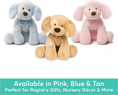 Baby GUND Spunky Barking Puppy Stuffed Animal Sound Toy, Animated Plush Sensory Toy with Sounds, for Babies and Newborns, Pink, 8”...